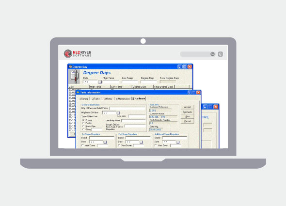 screenshot of Red River BusinessWare